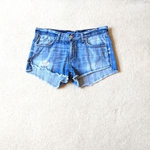 Rag & Bone cutoff jean shorts Size 27